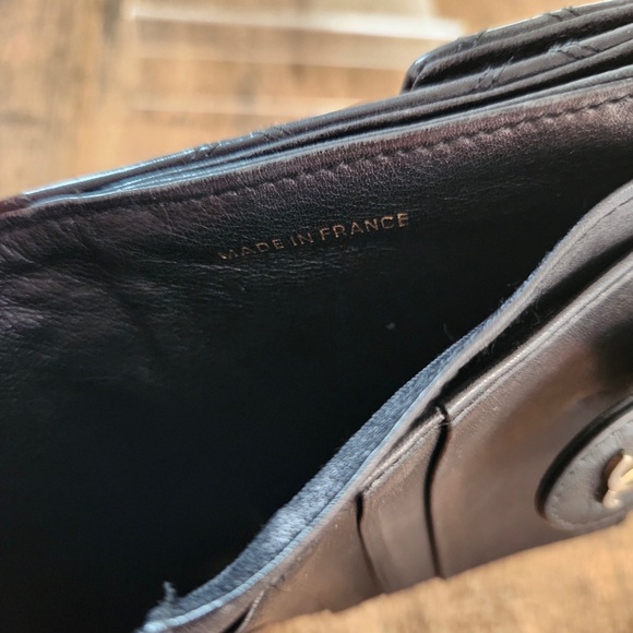 Chanel Quilted Black Leather Small Vintage Wallet - Picture 10 of 13